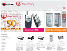 Tablet Screenshot of ima-shop.com